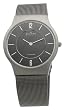Skagen Charcoal Dial Titanium Slim Mens Watch 233LTTM
