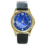 Indianapolis-Colts Gold Metal Watch
