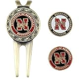 Team Golf Collegiate Divot Tool/Markers - Nebraska