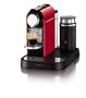 Nespresso CitiZ and Milk by Krups XN730540 Coffee Machine, Fire Engine Red
