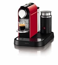 Nespresso CitiZ and Milk by Krups XN710641 Coffee Machine, Fire Engine Red