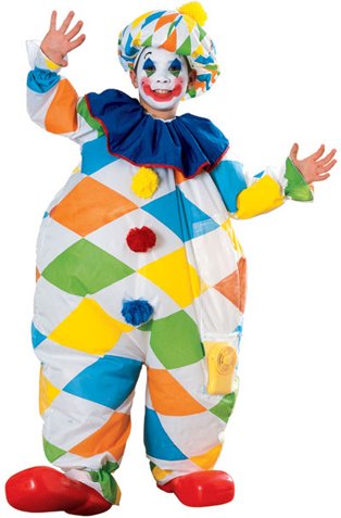 Clown Inflatable Costume Child