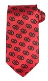 Oklahoma Tie - University of Oklahoma Maroon Necktie with OU Logo