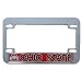 Ohio State Buckeyes Hologram Chrome Motorcycle License Plate Frame