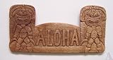 Aloha Tiki Bar Wood Wall Art Sign Indoor Outdoor