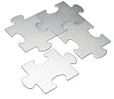 Set de 4 sous verres / ou 1 Dessous de Plats Puzzle Balvi