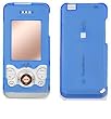 TRANSPARENT BLUE SNAP-ON COVER HARD CASE PHONE PROTECTOR for SONY ERICSSON W580 / S500 WALKMAN [Beyond Cell Packaging]