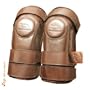 Boot Leather Triple Strap Velcro D3O Kneeguards