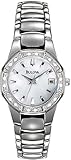 Bulova Women's 96R102 Diamond Accented Calendar Watch