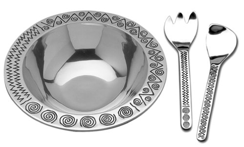 Wilton Armetale Reggae 3-Piece Salad Set
