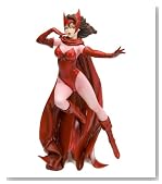 SCARLET WITCH MARVEL BISHOUJO �X�^�`���[ �X�J�[���b�g�E�B�b�` (1�^8�X�P�[��PVC�h���ς݊����i)�̃C���[�W���g�傷��
