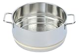 Demeyere Apollo 3.2-Quart Stackable Steamer with Rubber Seal