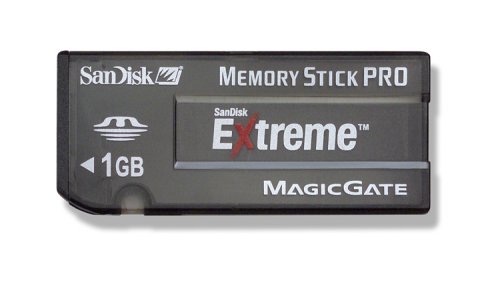 SanDisk SDMSPX-1024-901 1 GB Extreme III MemoryStick Pro Card (Retail Package)