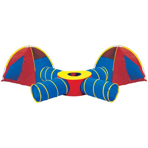 Childrens Toyshop  Toys : Pacific Play Tents Tunnels of Fun Super Set w/ Tents