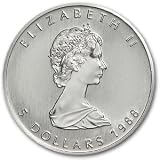 1988 - (1 oz) Silver Maple Leaf - Brilliant Uncirculated