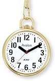 Avalon EZC Classic Low Vision Pocket Watch # 4033G