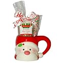 Santa Mug With Gourmet Belgian Hot Cocoa Mix