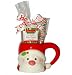 Santa Mug With Gourmet Belgian Hot Cocoa Mix