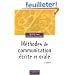 M�thodes de communication �crite et orale