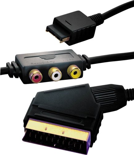 Childrens Toyshop  Video Games : Radica Gold Scart Lead (PS2)