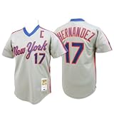 New York Mets Authentic 1987 Keith Hernandez Road Jersey By Mitchell & Ness 48