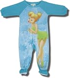 Tinkerbell "Snow Flakes" Blue Blanket Sleeper