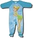Tinkerbell "Snow Flakes" Blue Blanket Sleeper