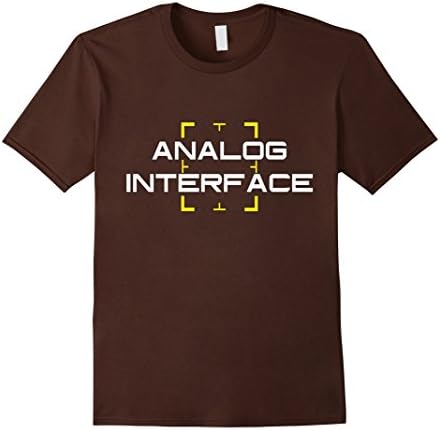 Men's Person of Interest - Analog Interface V2 t-shirt Medium Brown