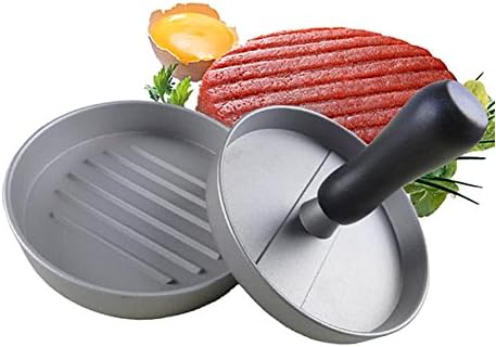 RD Lane Luxury Burger Press Non Stick Patty Molds Hamburger Maker Professional Aluminum Kitchen Tool For Bacon, Sausage and Hamburgers