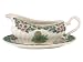 Churchill China Thanksgiving Multi Colors- Gravy Boat And Stand