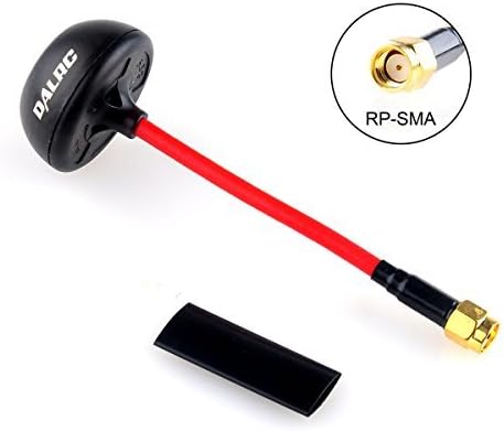 Crazepony DALRC FPV Antenna 5.8G Circular Polarized Mushroom 4 Clover RHCP TX RX RP-SMA Male for QAV250 FPV Racing Drone by DALRC