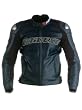 DAINESE SANTA-MONICA BLACK LEATHER JACKET! 52