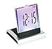 EkitMall 7 LED Change Colour Digital LCD Alarm Clock with Thermometer Calendar Snooze Clock