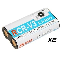 2 Pk CRV3 CR-V3 1600mAh RECHARGABLE Battery for Kodak