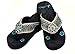 Montana West NEW Women Rhinestone Concho Flip Flop Bling Sandals TRENDS SNJ SHOES