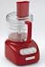 KitchenAid KFP720ER 7-Cup Food Processor with 3-Cup Mini Bowl, Empire Red