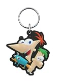Disney Phineas and Ferb Group Laser Cut Keyring