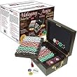 500 PC Dice Chip set in Mahogany Case - Retail Package