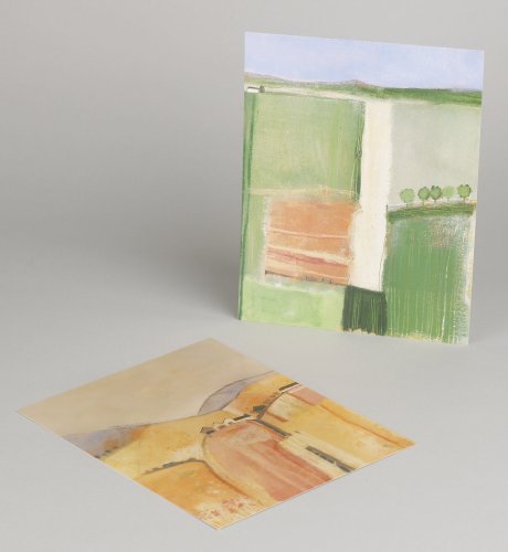 2 Part Painted Landscape Print Duo