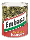 Embasa Nacho Sliced Jalapenos, 26 oz.