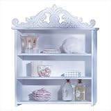Review Jed Mart 33663 / Crowned Wood Kitchen Wall Carved Curio Cabinet Shelf