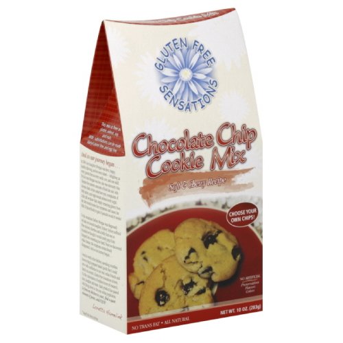 Gluten Free Sensations Chocolate Chip Cookie Mix, 10-Ounce (Pack of 3)