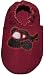Tibet PLATEAU soft soled infant leather baby shoes SUEDE black airplane red