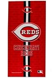 Cincinnati Reds Beach Towel Featuring Colorfast Team Graphics Fiber Reactive Printed