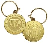 Cincinnati Bengals Bronze Keychain