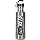 BSS - New York Jets NFL 26oz Stainless Steel Water Bottle