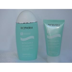 Biotherm Biosource Hydra-Mineral Lotion 4.2 oz for N/C skin + Cleanser 1.7 oz