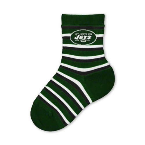 New York Jets Toddler Green NFL Stripe Socks