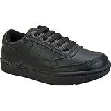 Willits Boys' Vinney Tie-White Leather Sneakers