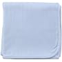 Hudson Baby Organic Receiving Blanket, Blue